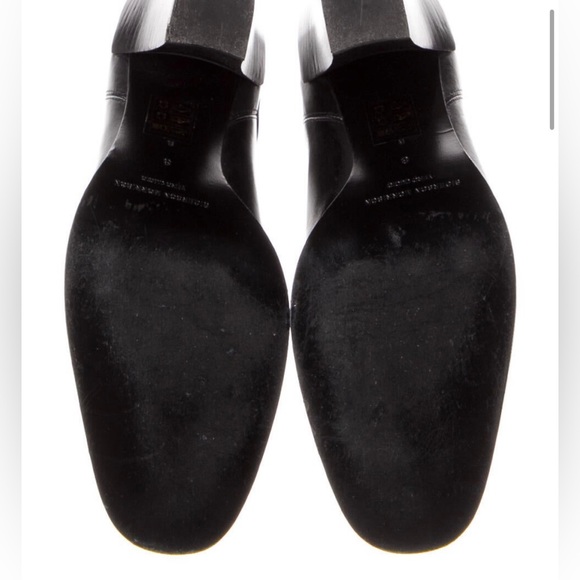 Sigerson Morrison BLK Leather W/Mesh Accents Chelsea Boots,SZ 8.Excellent Cond. - Picture 5 of 5